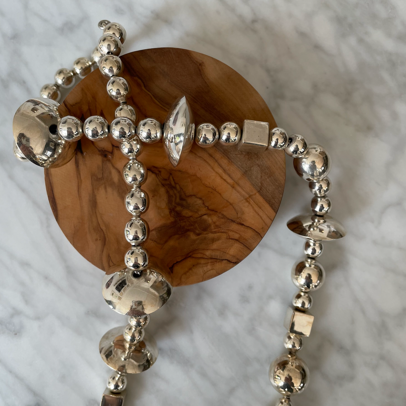 Margot de Taxco # 5127 Vintage Mexican Silver Necklace (item #1371483)